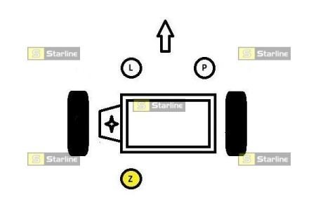 Опора двигуна та КПП starline SM 0605