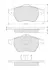 Передні тормозні (гальмівні) колодки Starline BDS007S (фото 2)