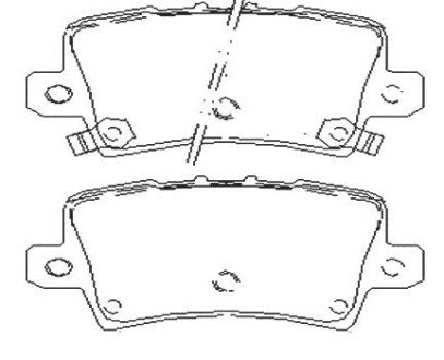 Передние тормозные колодки starline BD S517 на Хонда Цивик 5d