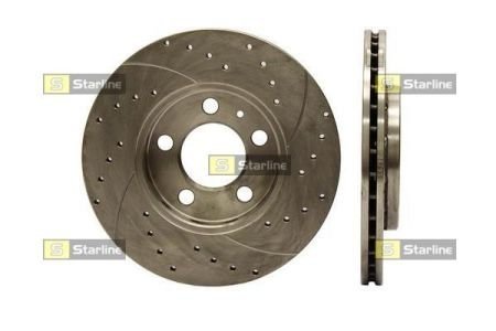 Перфорированный тормозной диск starline PB 2479S