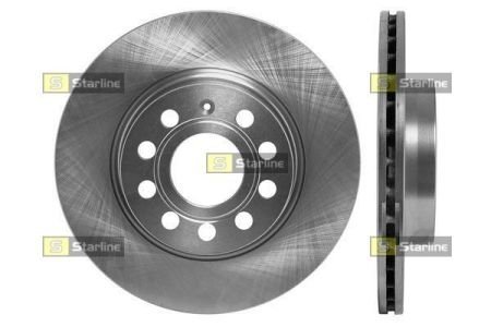 Перфорированный тормозной диск starline PB 2957S