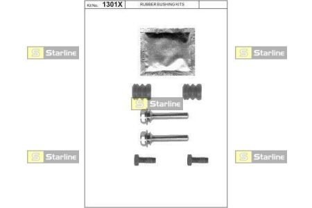 Ремкомплект направляющих тормозного суппорта starline BT PR01