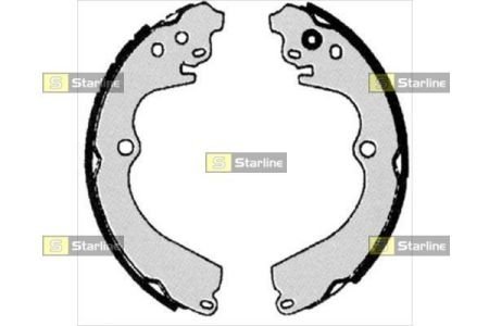 Колодки ручного (стоячого) тормоза starline BC 06230