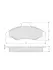 Тормозные колодки starline BDS022