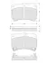 Тормозные колодки starline BDS063