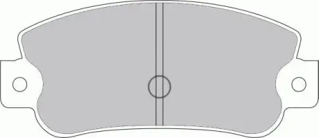 Тормозные колодки starline BDS073