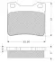Тормозные колодки starline BDS174