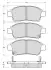 Тормозные колодки starline BDS317