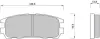 Тормозные колодки starline BDS366
