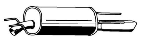 Вихлопнi системи starline 3228400 на Опель Омега б