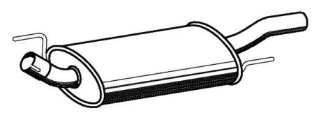 Вихлопнi системи starline 4214400 на Фольксваген Гольф 3