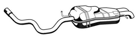 Вихлопнi системи starline 4215402 на Фольксваген Гольф 4