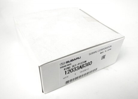 Поршневые кольца subaru 12033AB360