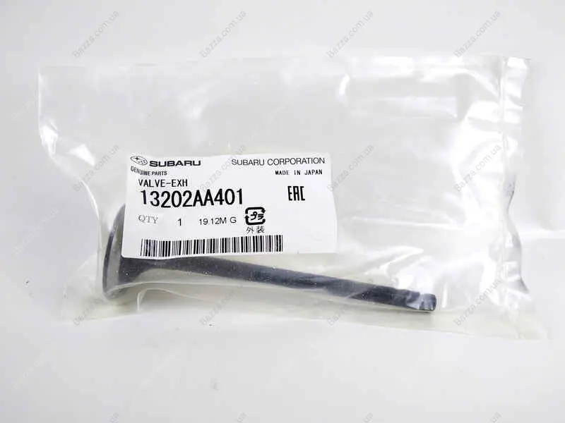 Клапан випуск. subaru 13202AA401