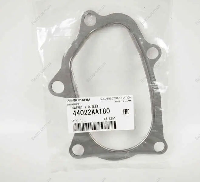 ПРОКЛАДКА ВИПУСКНОЇ СИСТЕМИ Subaru 44022AA180 (фото 1)