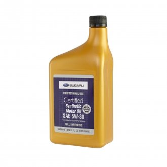 Масло моторное Certified Motor Oil 5W-30 (0.95 л) subaru SOA427V1410