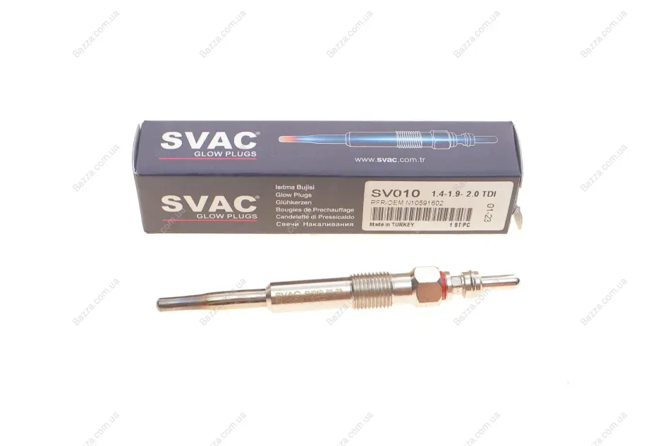 Свеча накала SVAC SV010 (фото 1)