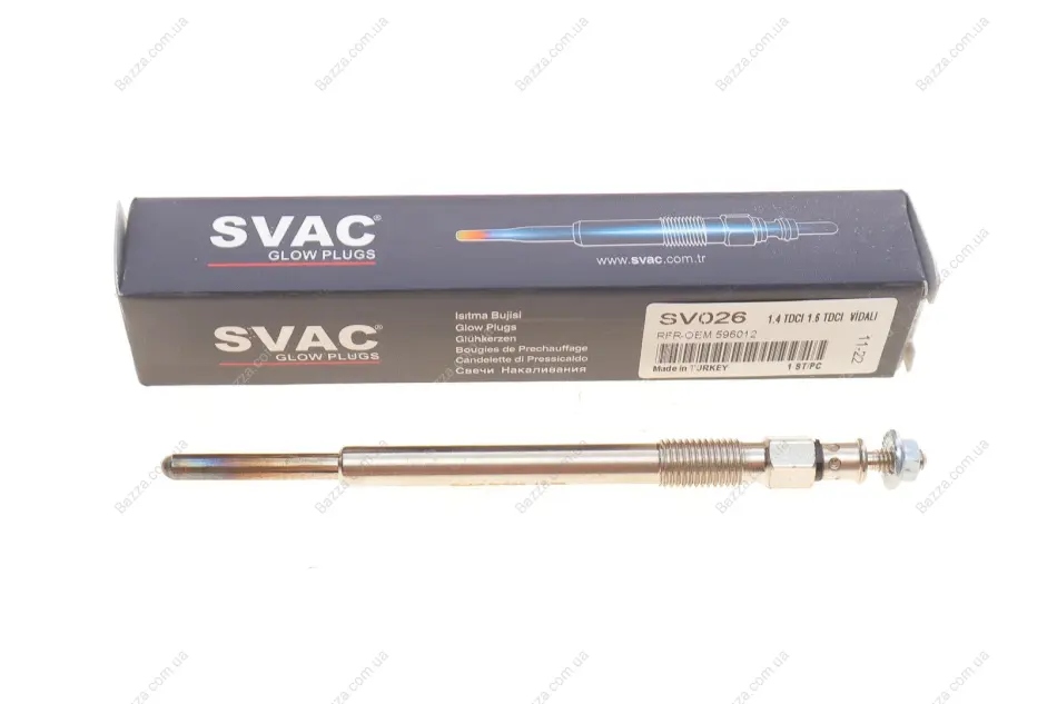 Свеча накала SVAC SV026 (фото 1)