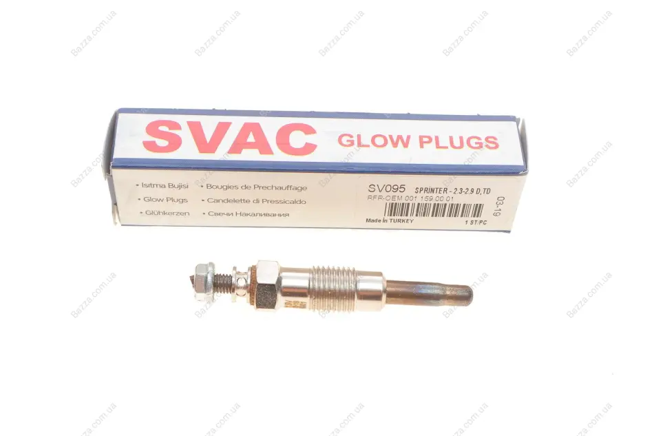 Свеча накала SVAC SV095