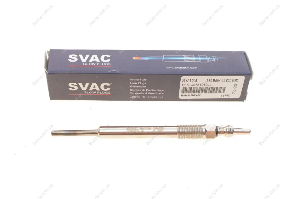 Свеча накала SVAC SV124 (фото 1)