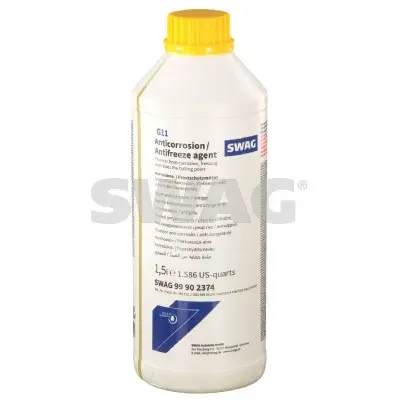 Концентрат охолоджуючий G11 02374/1.5L (SWAG) swag 99902374