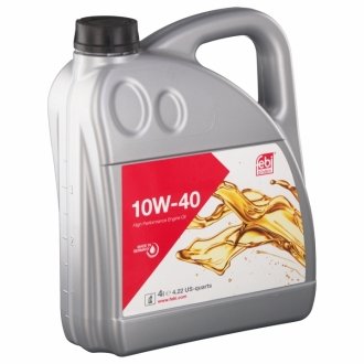 Масло моторное Engine Oil 10W-40 (1 л) swag 15932931