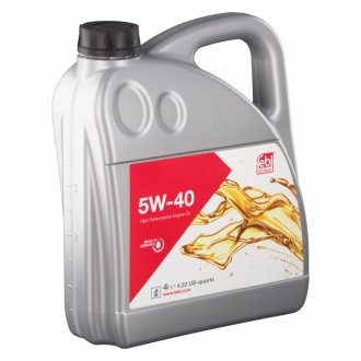 Масло моторное Engine Oil 5W-40 (5 л) swag 15932938