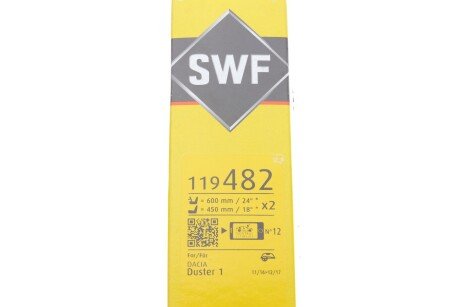 Щетка стеклоочистителя (дворник) swf 119482