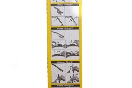 Дворники (щетки стеклоочистителя) 500 мм swf 119478