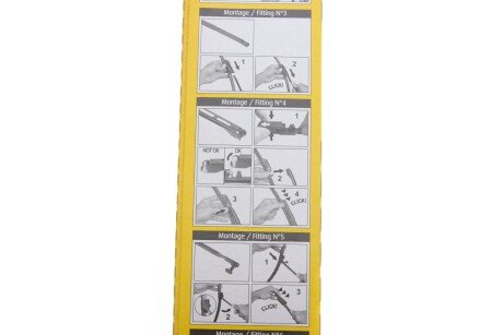 Дворники (щетки стеклоочистителя) 500 мм swf 119478