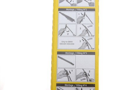 Дворники (щетки стеклоочистителя) 500 мм swf 119478