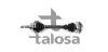 Піввісь ліва Skoda Octavia, VW Golf IV, 98-06 talosa 76VW8068