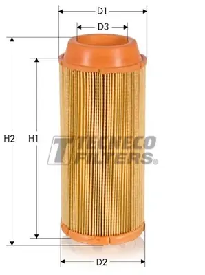 Фільтр повітряний Agco/Ammann/Deutz-Fahr/Massey Ferguson Tecneco AR9003I (фото 1)