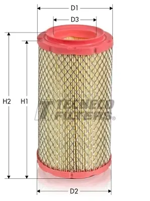 Фiльтр повiтряний Chrysler Sebring 2.0-2.7 01-07 tecneco AR05011836AA