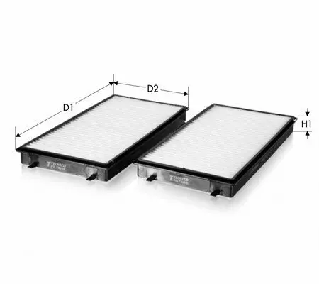 Фильтр салона tecneco CK26008-2