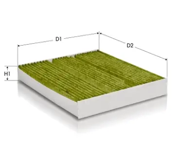 Фільтр салону Tecneco CKA1281