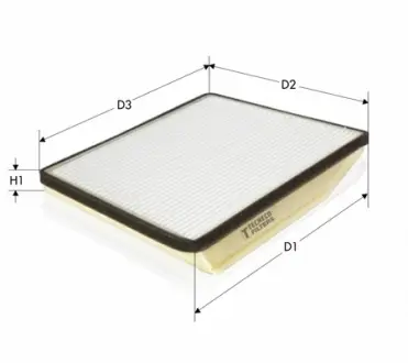 Фільтр салону tecneco CK9546