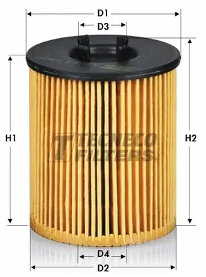 Масляний фільтр Tecneco OL0116-E (фото 1)