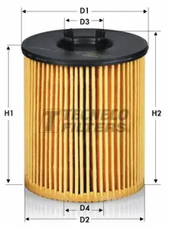 Масляний фільтр Tecneco OL0116-E