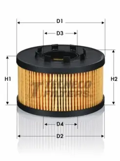 Масляний фільтр Tecneco OL0124E