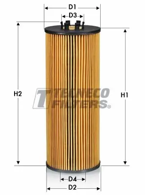 Масляный фильтр tecneco OL0223E