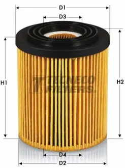 Масляный фильтр tecneco OL0236E