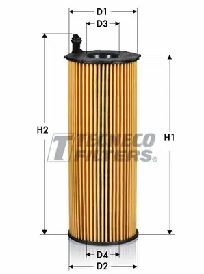 Масляный фильтр tecneco OL0831-E