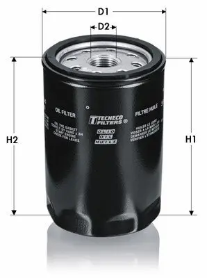 Масляний фільтр Tecneco OL640 (фото 1)