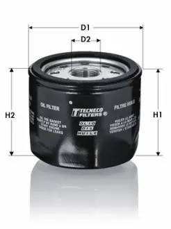 Масляний фільтр Tecneco OL86T