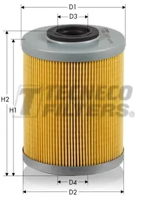 Паливний (топливный) фільтр Tecneco GS0456 (фото 1)