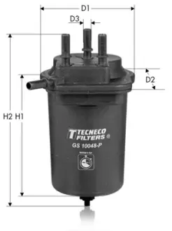 Паливний (топливный) фільтр Tecneco GS10048-P
