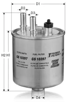 Паливний (топливный) фільтр Tecneco GS10397
