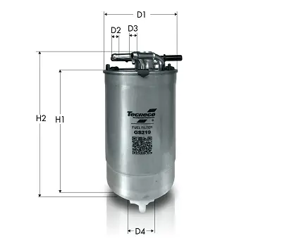 Топливный фильтр tecneco GS219
