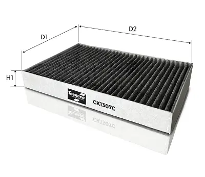 Угольный фильтр салона tecneco CK1307C